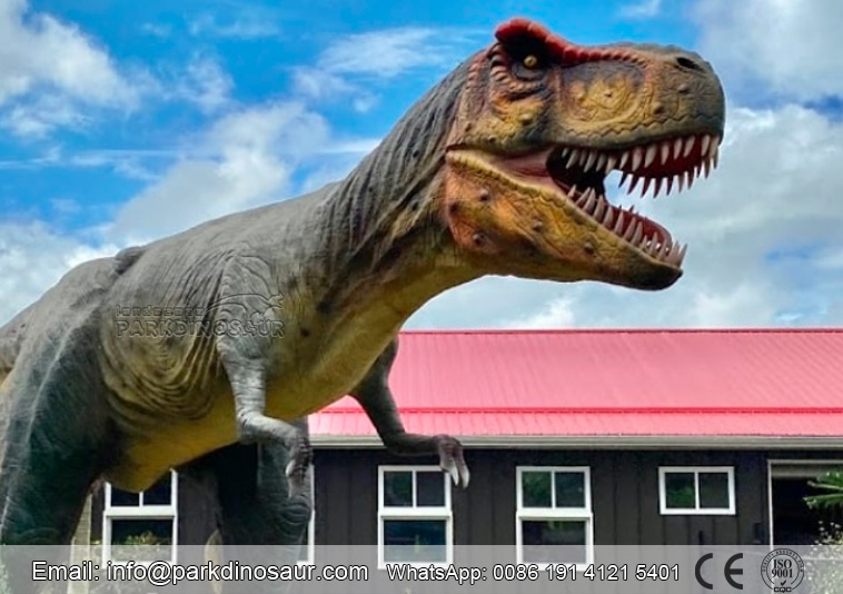 Dinosaurio gigante estatua Trex para parque